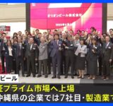 沖縄・オリオンビールが東証上場　1株850円の売り出し価格に買い注文が殺到　午後になっても初値つかず｜TBS NEWS DIG